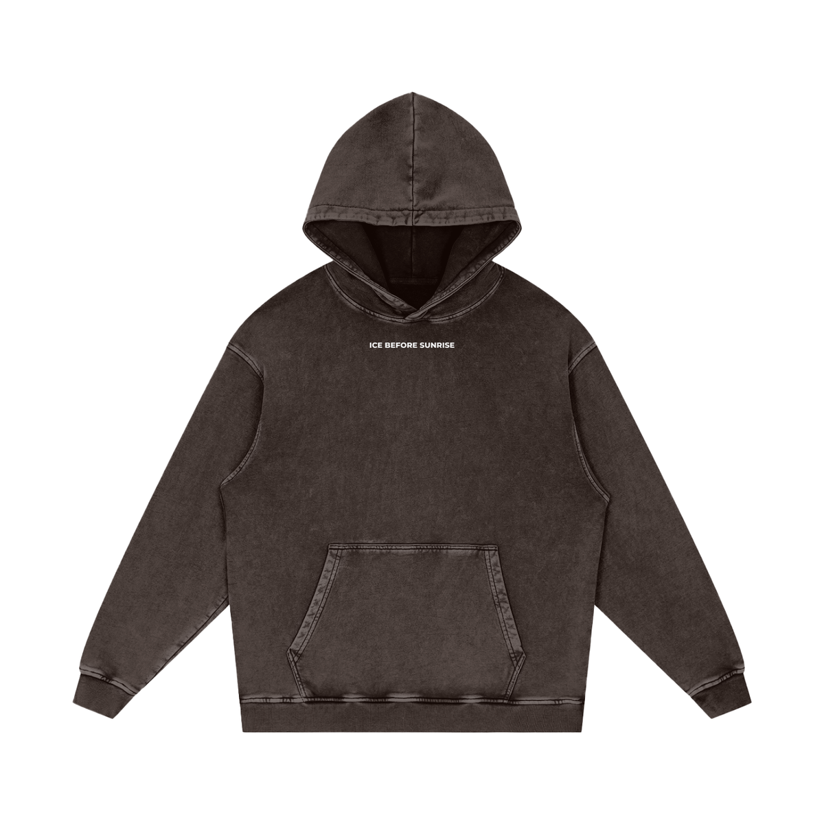 Ice Before Sunrise Garment-Dyed Hoodie