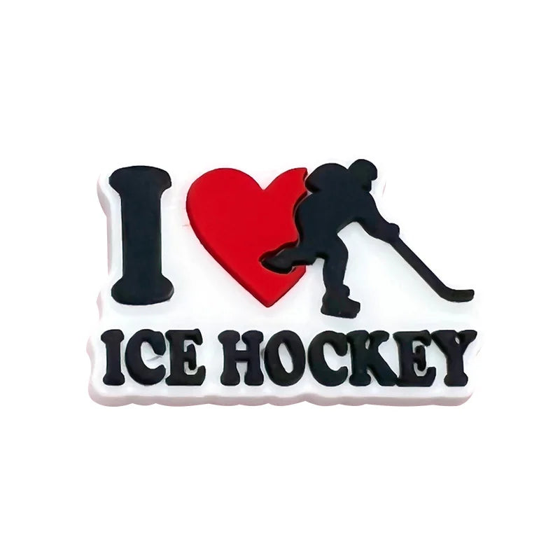 Hockey Shoe Charms 18-Pack