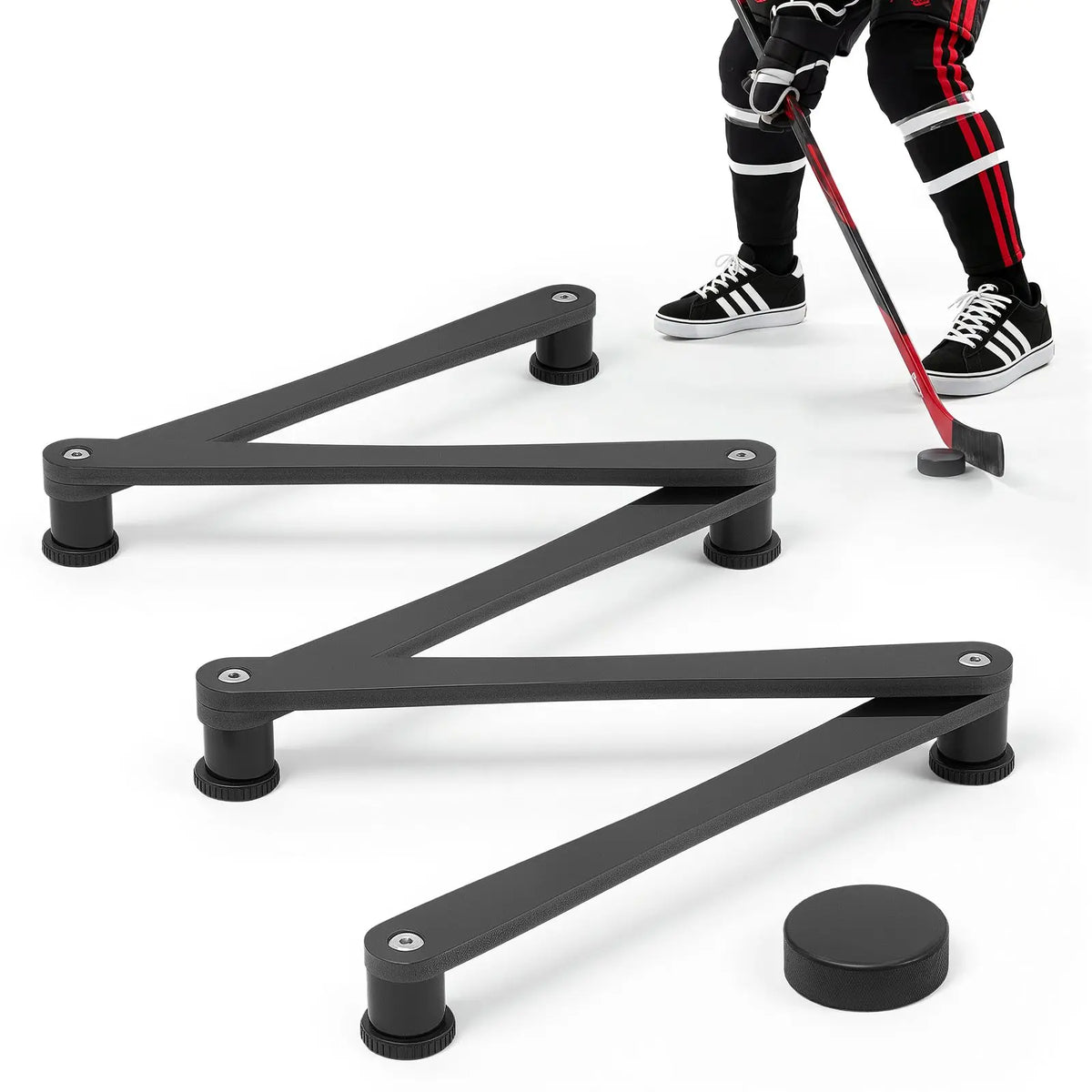 5-Section Adjustable Hockey Stickhandling Trainer