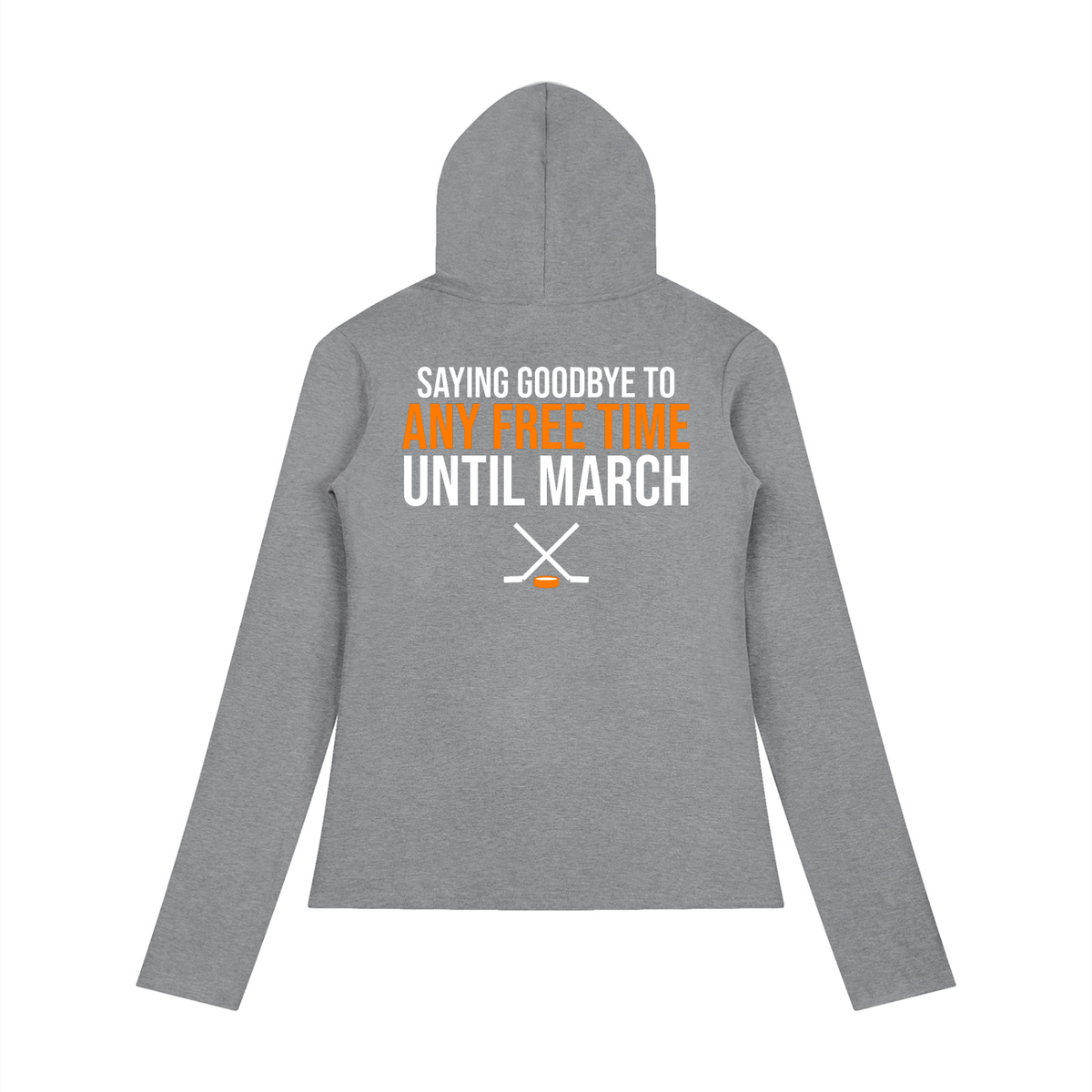 Goodbye Free Time Until March Hockey Mom Tee