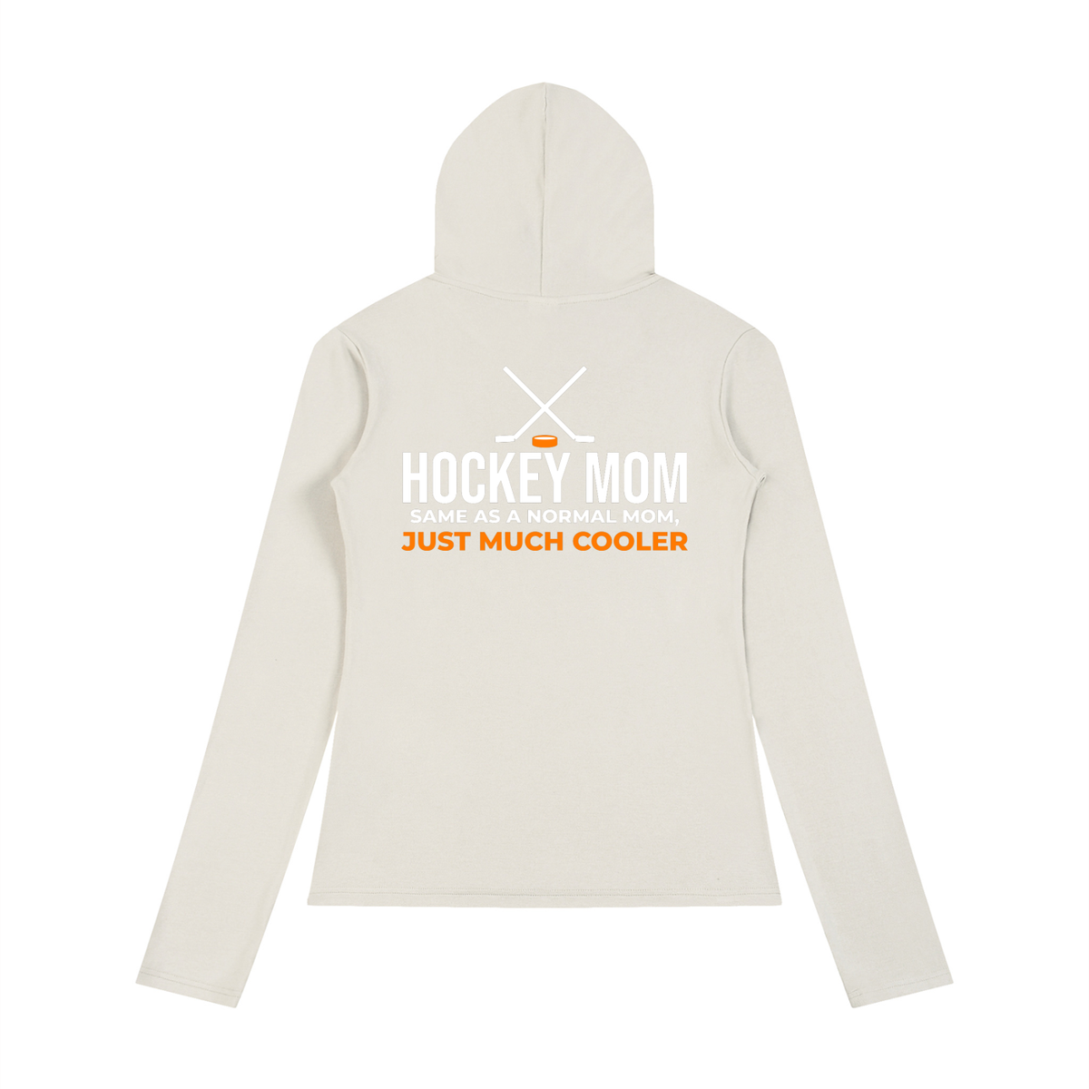 Hockey Mom Just Much Cooler Women's Half-Button Tee