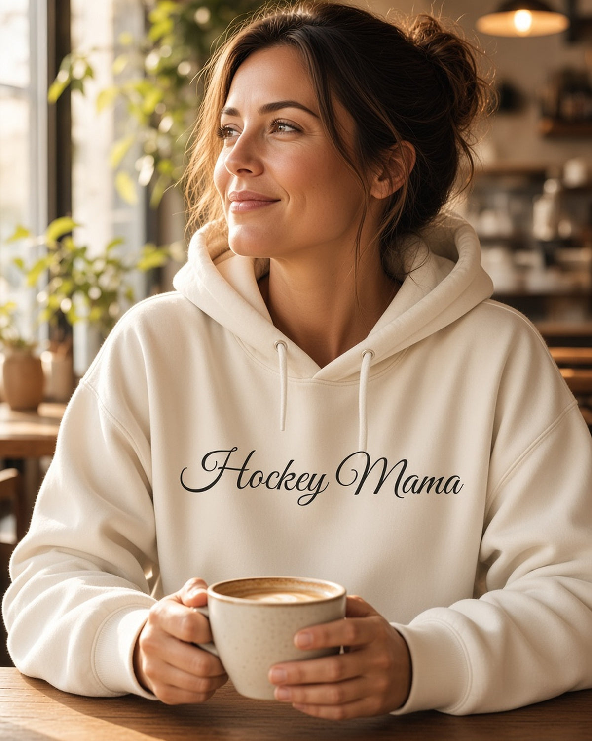 Hockey Mama Script Hoodie