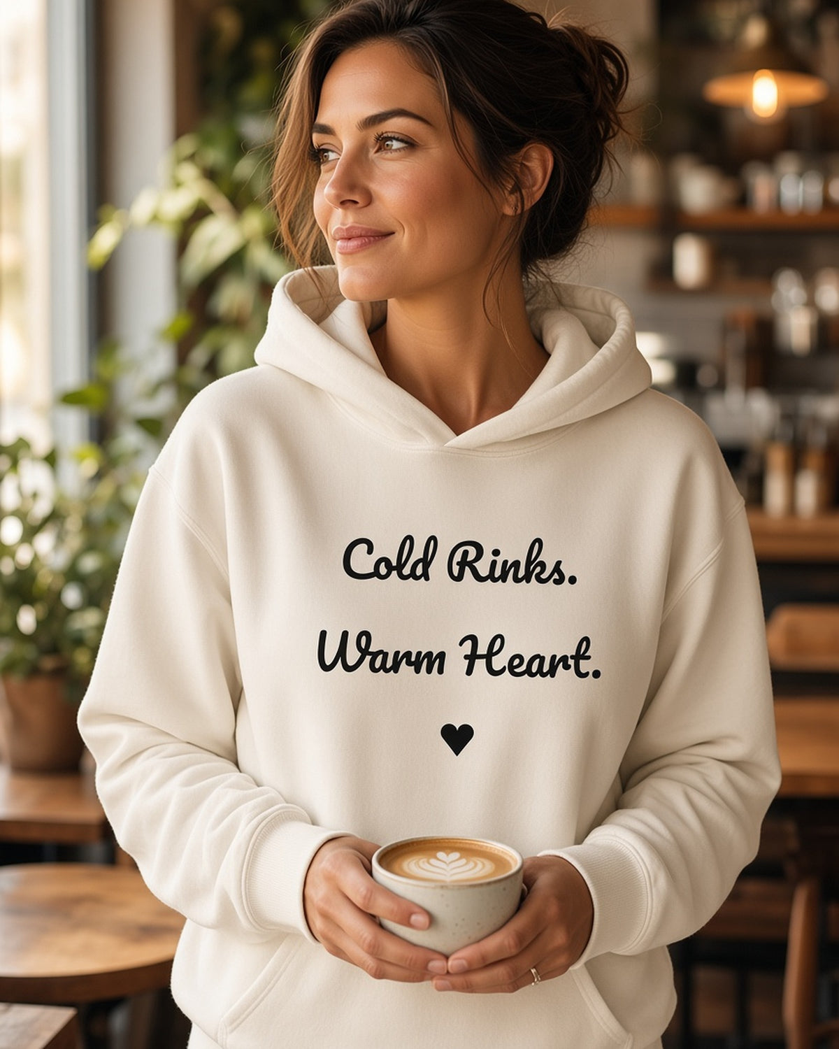 Cold Rinks. Warm Heart. Hoodie