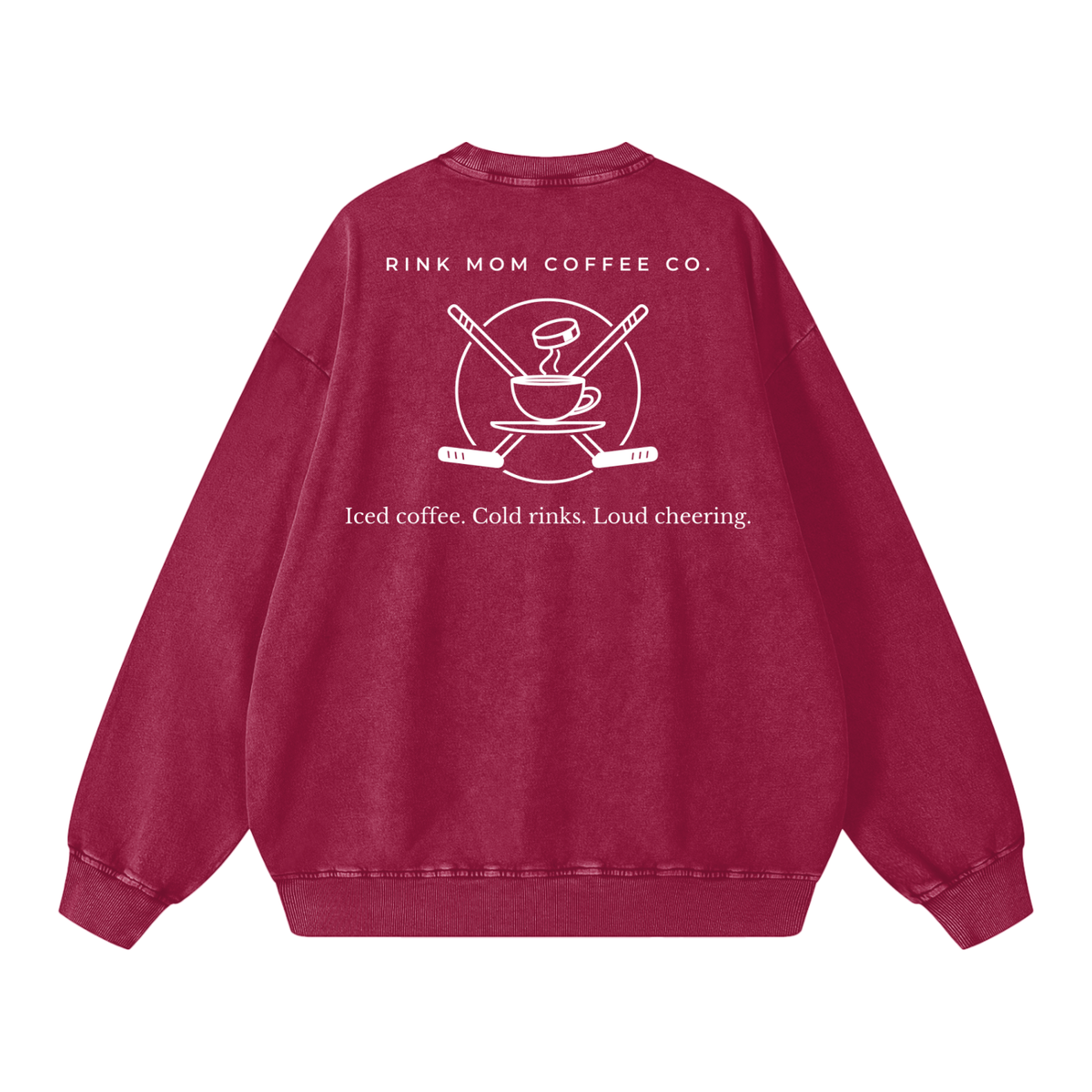 Rink Mom Coffee Co. Crewneck Sweatshirt