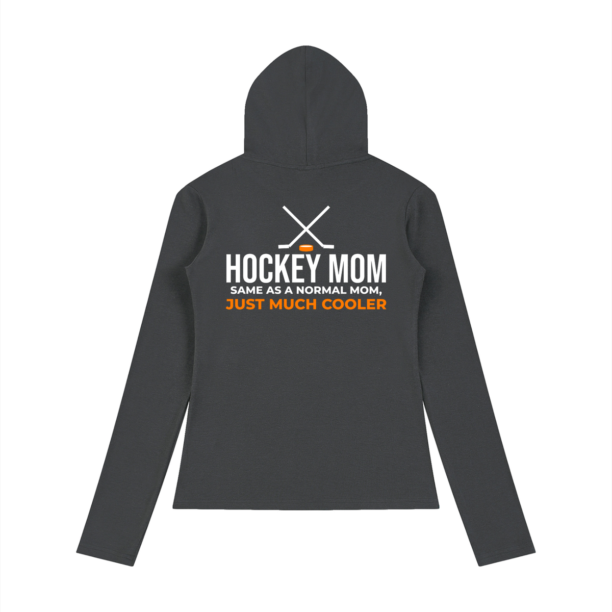 Hockey Mom Just Much Cooler Women's Half-Button Tee
