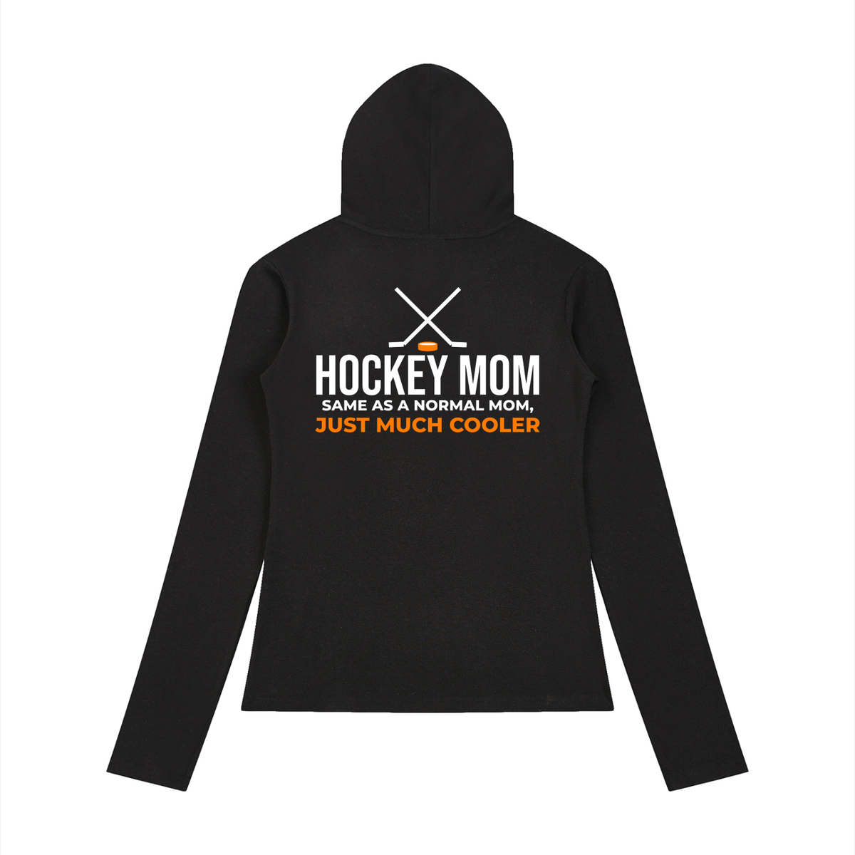 Hockey Mom Just Much Cooler Women's Half-Button Tee