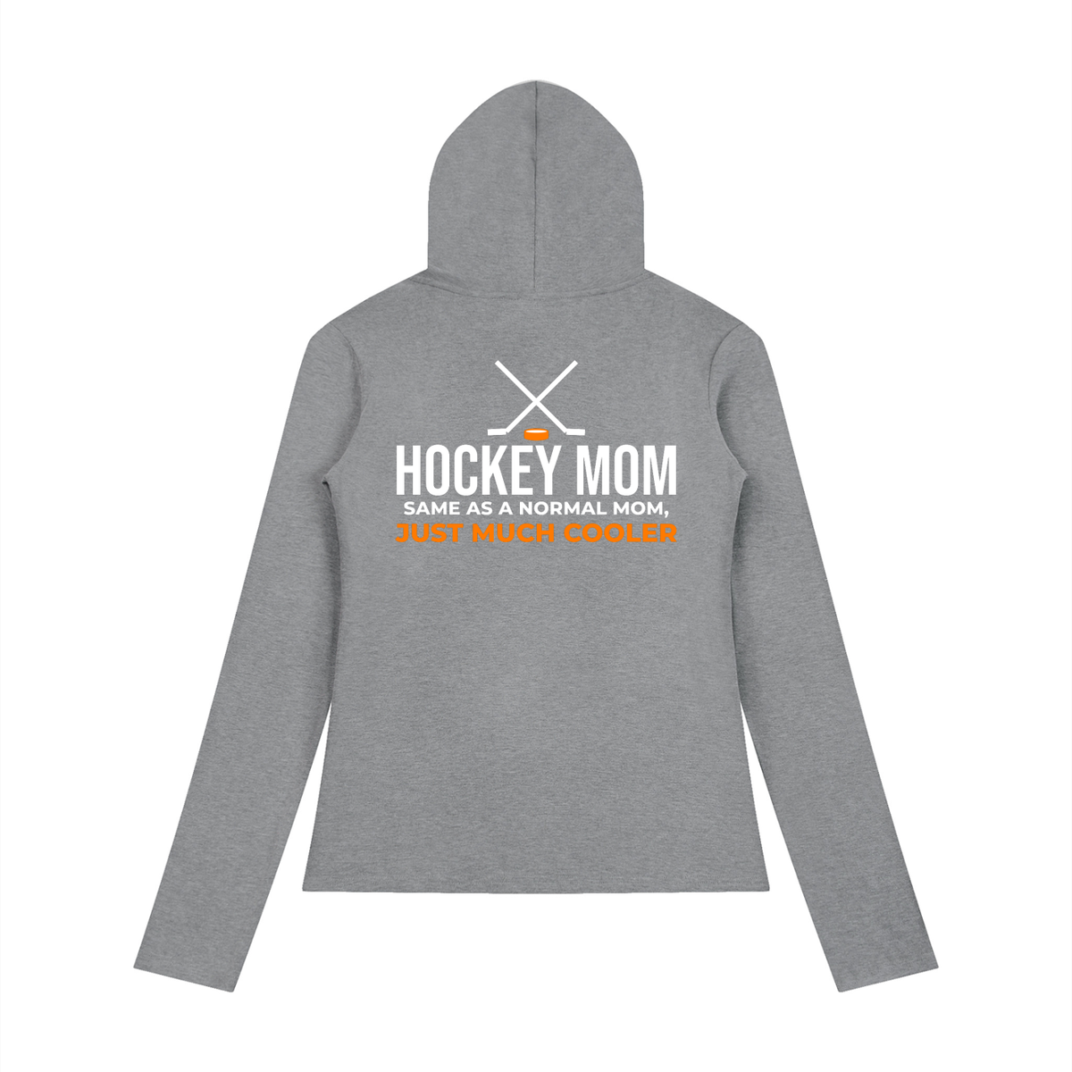 Hockey Mom Just Much Cooler Women's Half-Button Tee