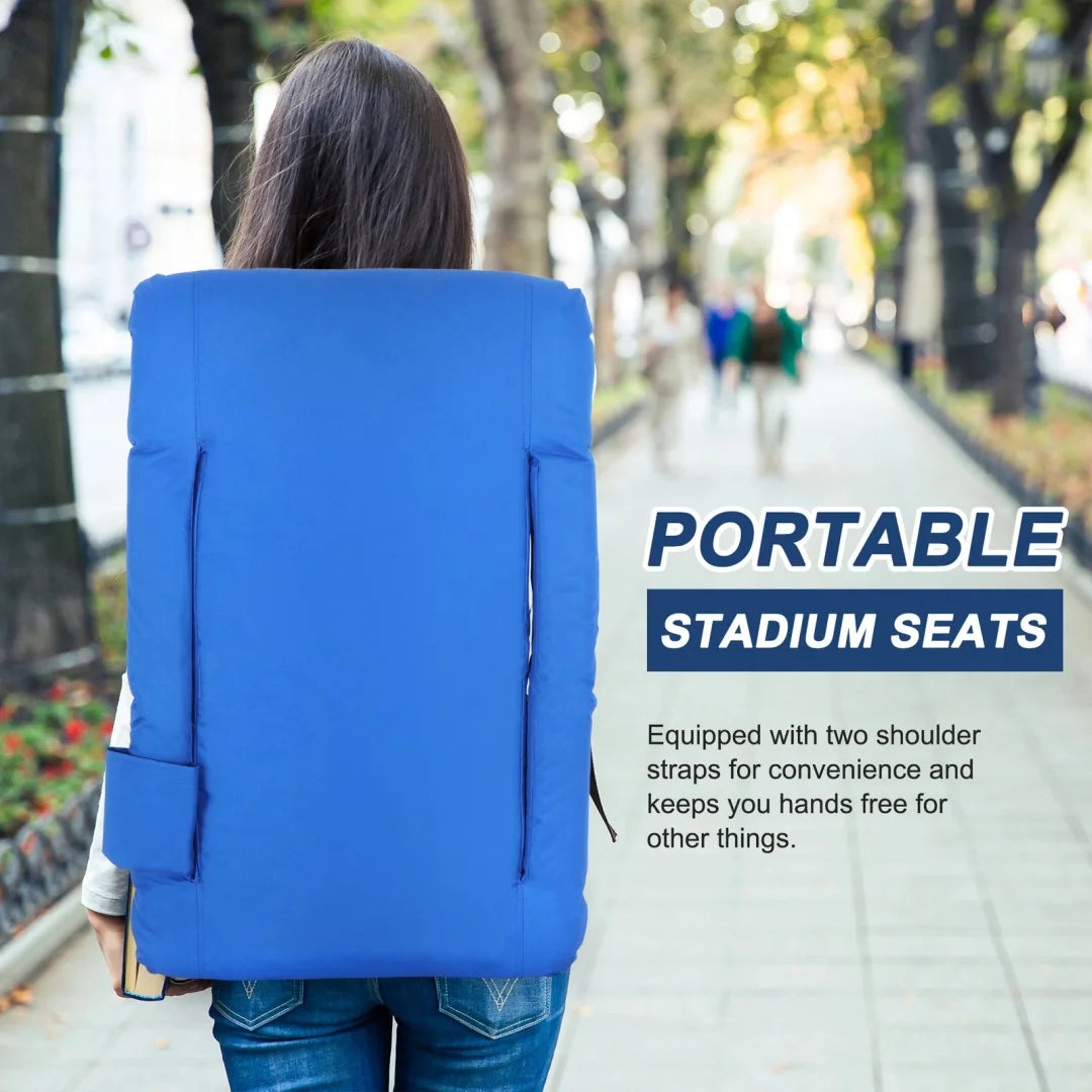 Wide Reclining Bleacher Seat
