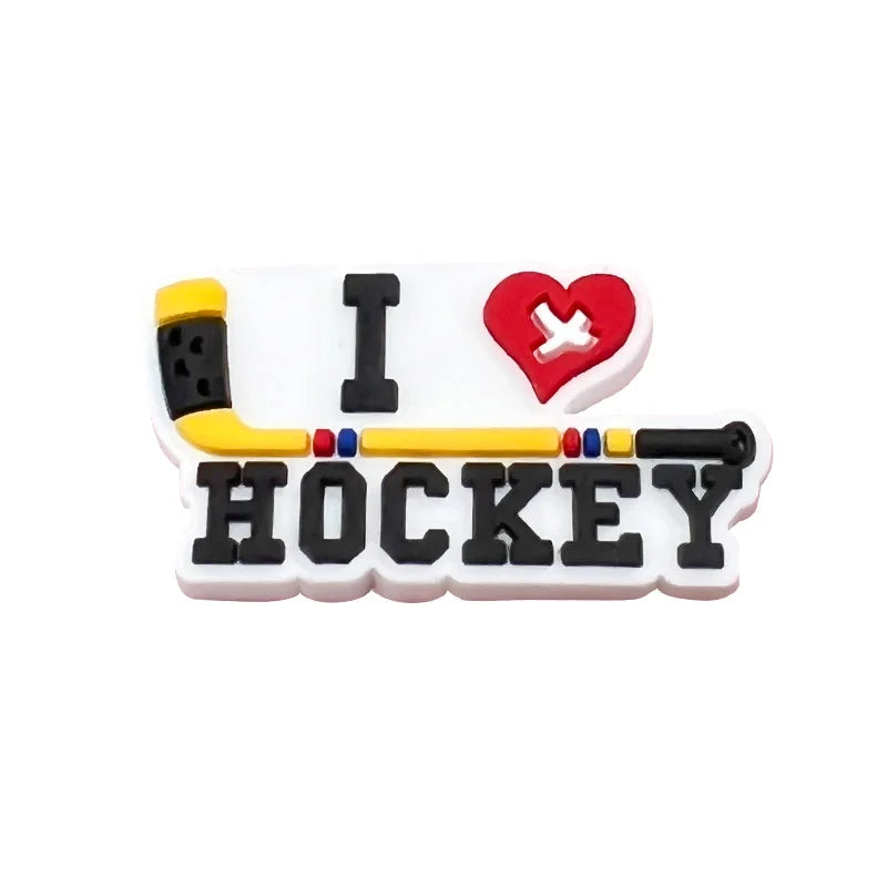 Hockey Shoe Charms 18-Pack