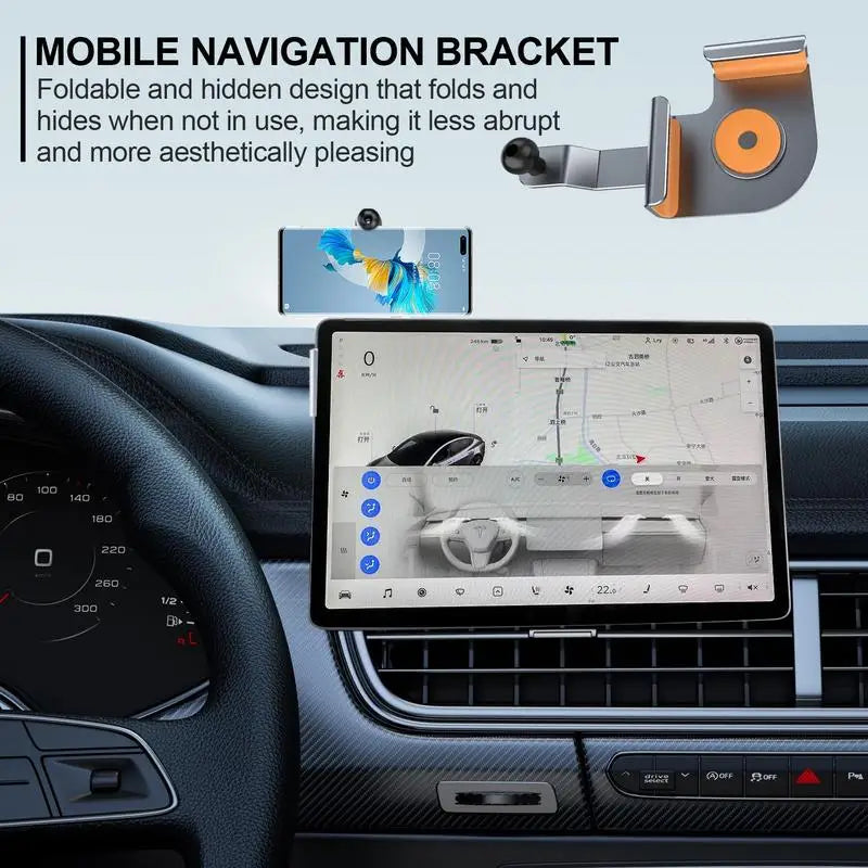 Magnetic Screen-Side Phone Mount for Model 3 / Model Y