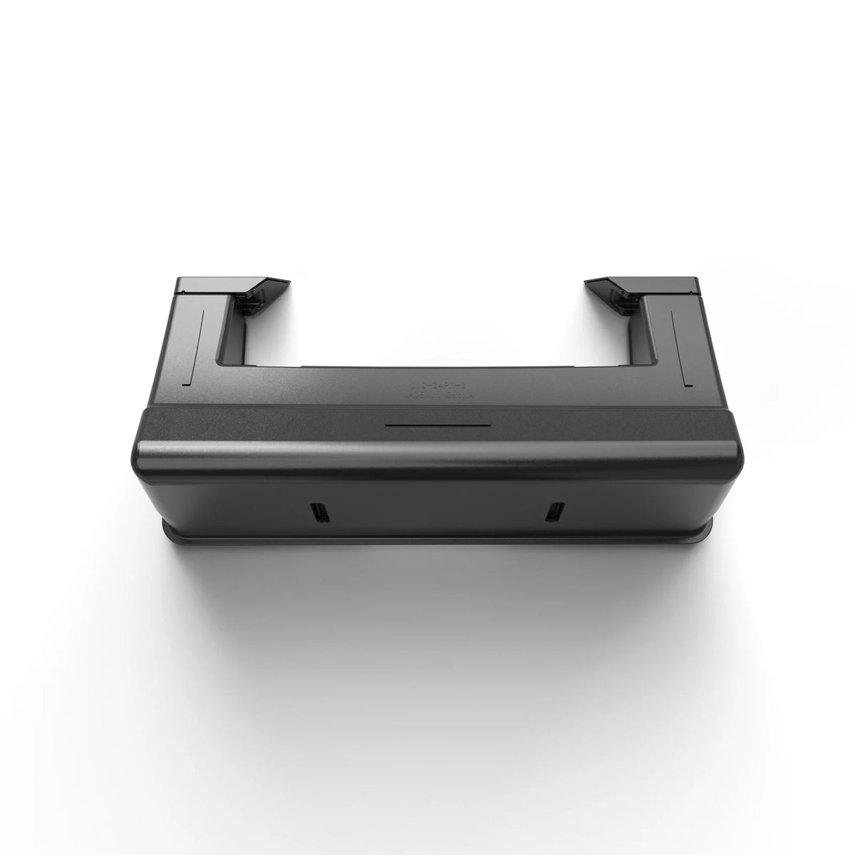 Black ABS hanging storage box top view