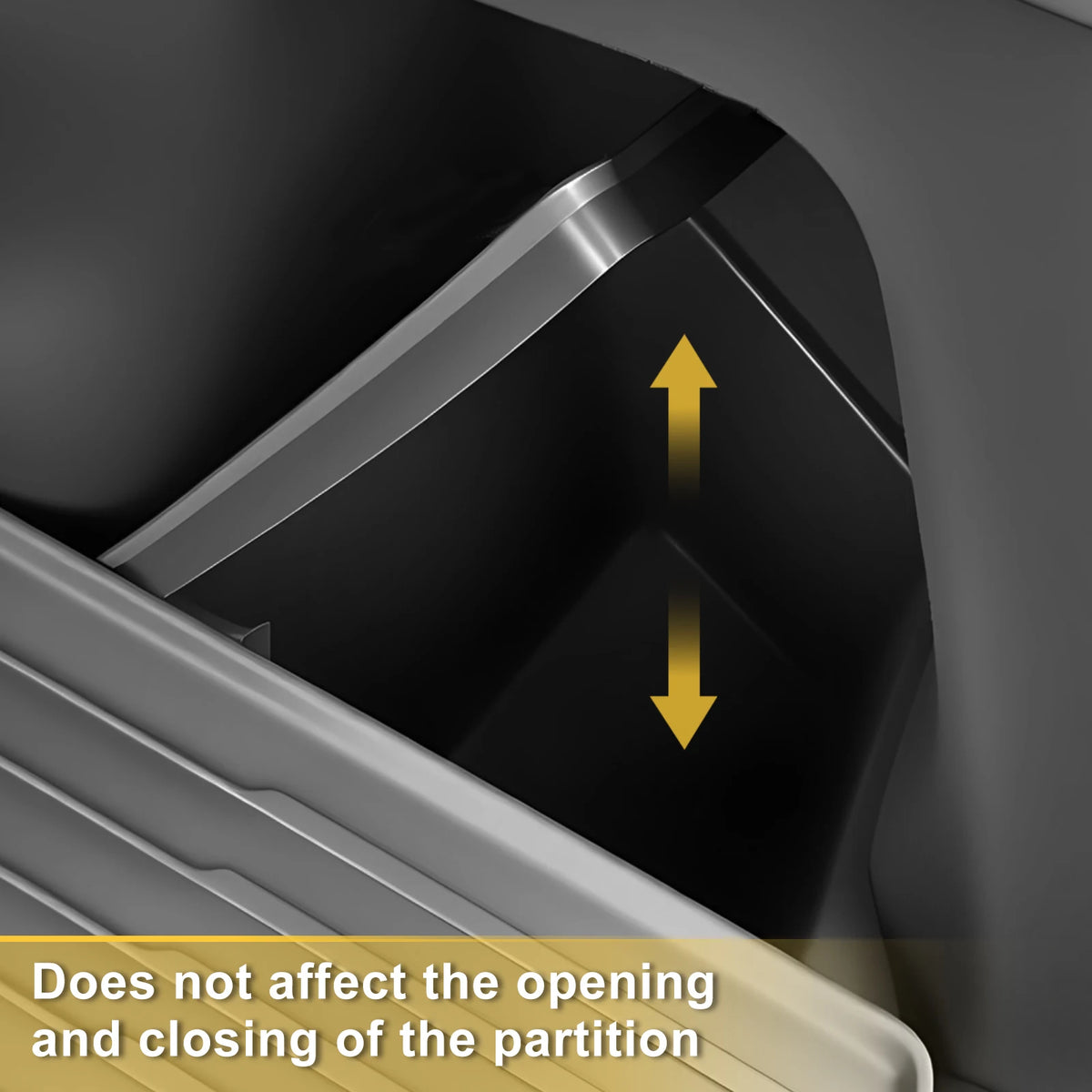 Trunk Side Storage Bins Set (3-Piece) for Model Y 2025–26