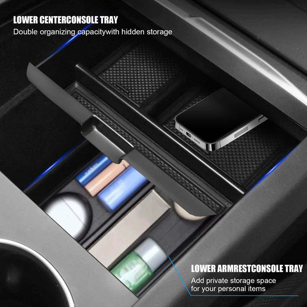 Interior Organizer Set for Model Y 2025–26