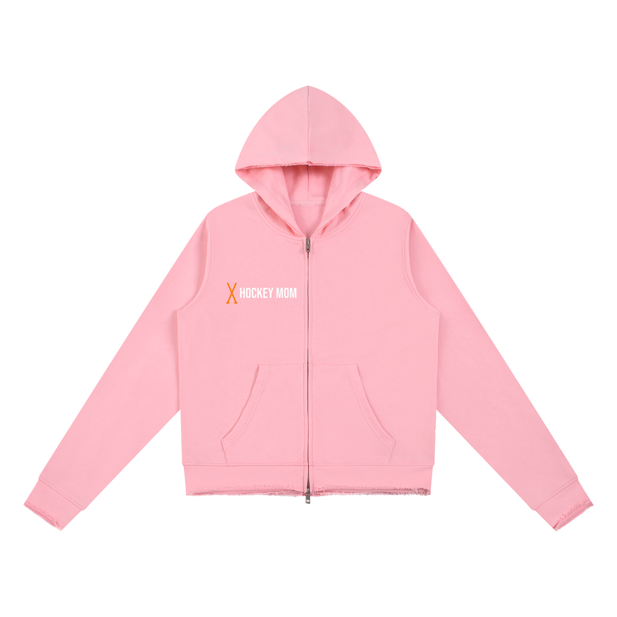 Hot Mess Hockey Mom Women's Full Zip Hoodie
