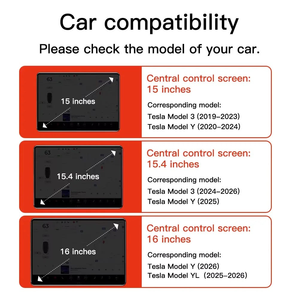 touchscreen compatibility chart for 15.4 inch screens